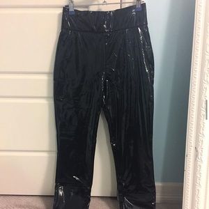 Tiger Mist Wet Look “Back it Up” Pleather Pants
